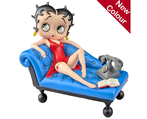 Betty boop blue - blue, chaise