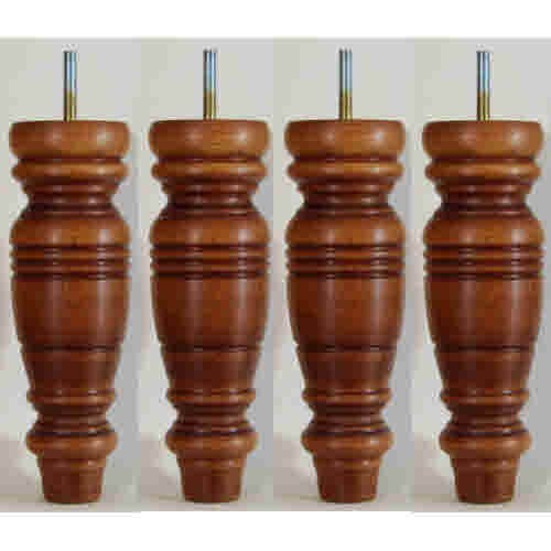 Gambe per mobili tornite - 4,