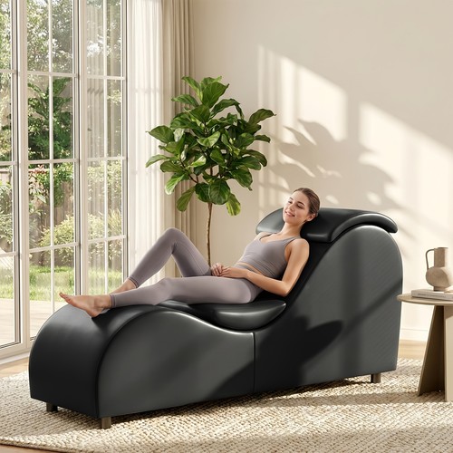 Chaise longue yoga ecopelle