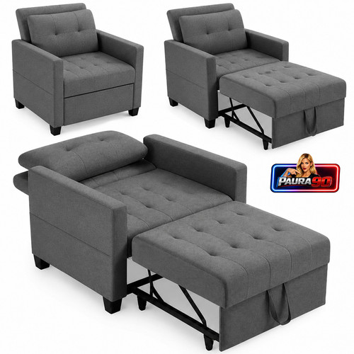 Poltrona divano letto singolo - poltrona,